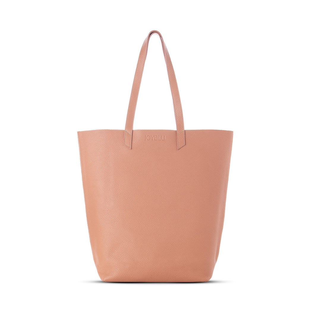 Everyday Leather Tote TAN NUDE